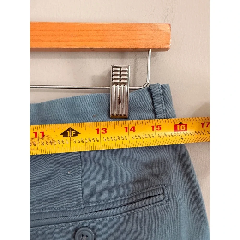 J.Crew Broken-In Chino‎ Pants Mens 31x30 Blue Straight Leg Cotton Twill Trousers